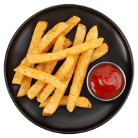 MCCAIN® SURECRISP™ SEASIDE SALT, PEPPER & GARLIC STRAIGHT CUT FRIES 1/2" MCCAIN® SURECRISP™ SEASIDE SALT, PEPPER & GARLIC STRAIGHT CUT FRIES 1/2"