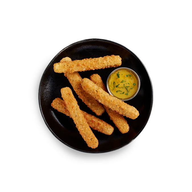 Anchor® 41/2" Breaded Garlic Butter Provolone Cheese Sticks 2X4 LB