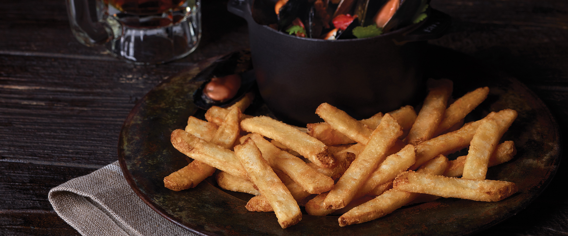 Moules Beer Frites McCain® Foodservice