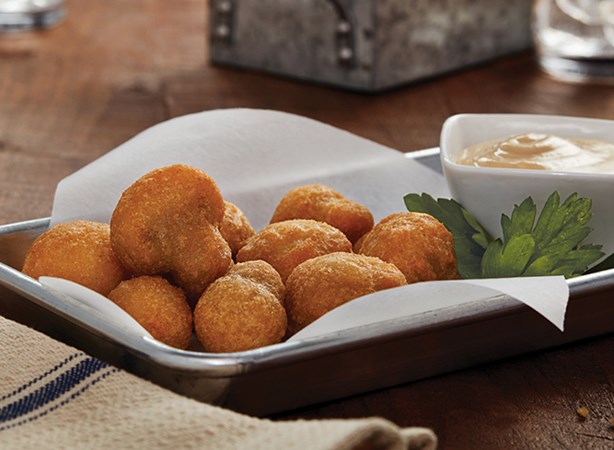 Golden Crisp Battered Whole Mushrooms 6x2 Lb Mccain Foodservice