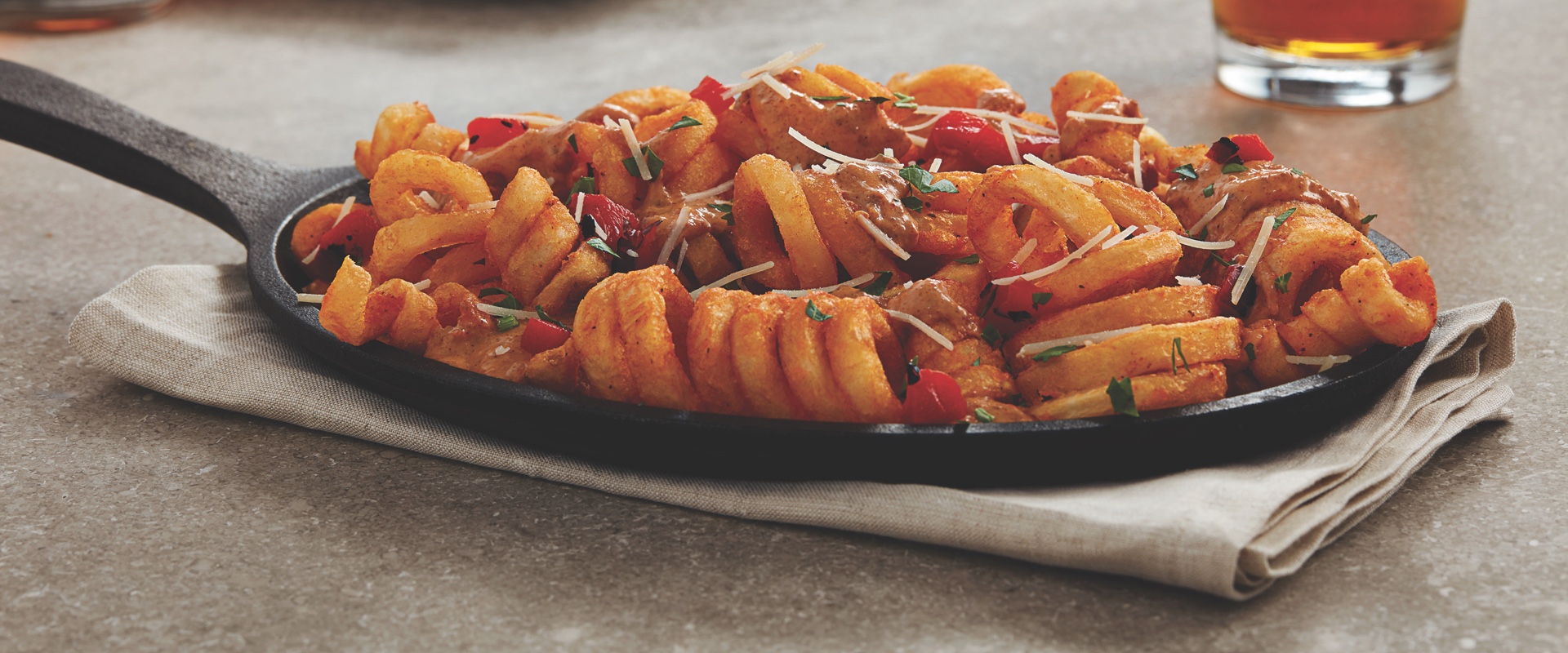 Zesty Chorizo and Alfredo Loaded F... McCain® Foodservice