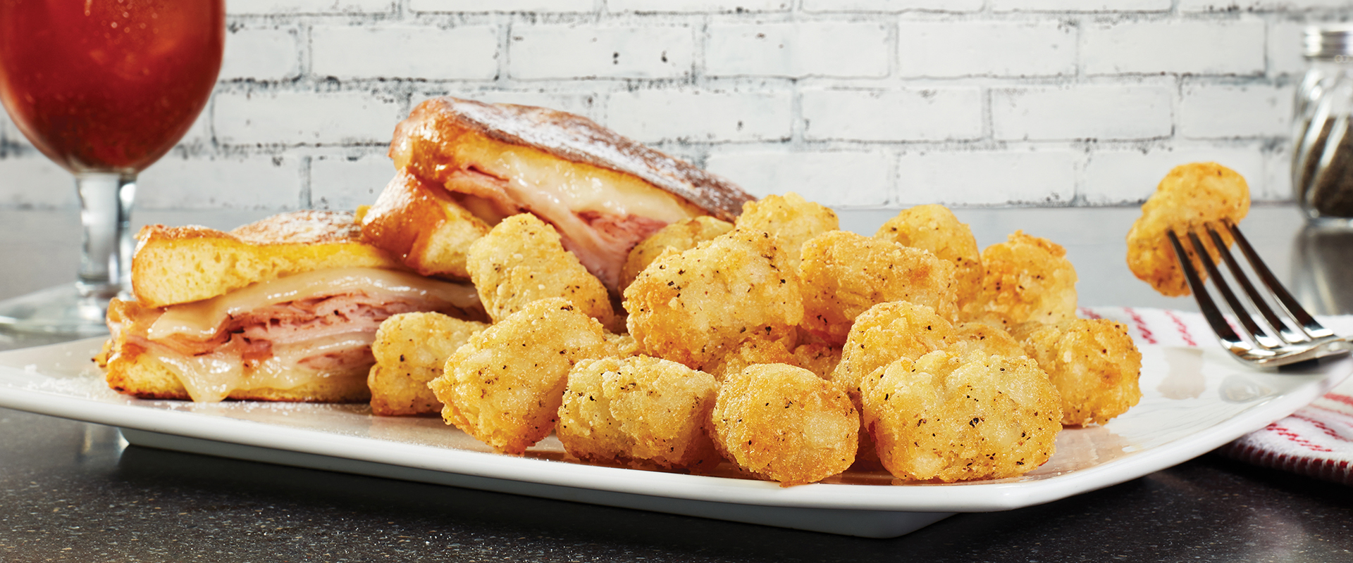 Seasoned Tots with Monte Cristo McCain® Foodservice
